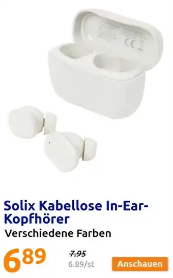 Action Solix Kabellose In-Ear- Kopfhörer Angebot