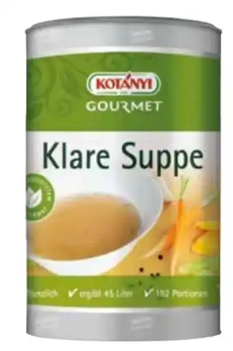 Transgourmet Klare Suppe Angebot