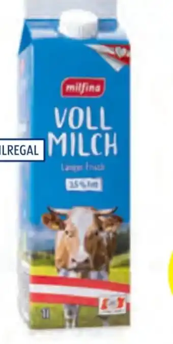 Hofer Längerfrische Vollmilch Angebot