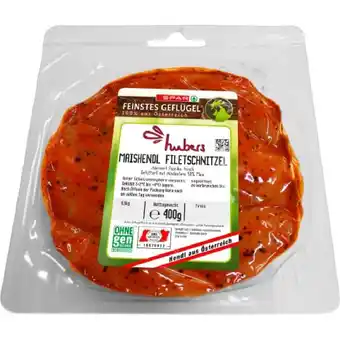 Spar Spar Feinstes Geflügel Hendl Filetschnitzerl gewürzt SPAR 400 Gramm 1 Packung Angebot