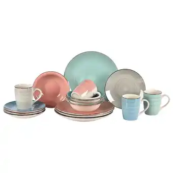 Mömax modern living Kombiservice „Verona“ 71360555 mömax 16 Stück 1 Set Angebot