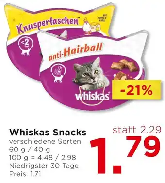 Unimarkt Whiskas Snacks Angebot