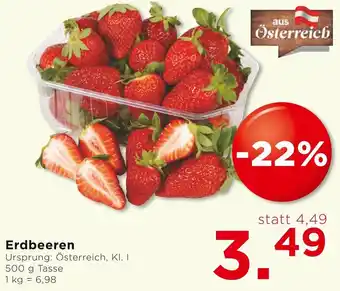 Unimarkt Erdbeeren 500g Angebot