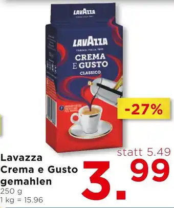 Unimarkt Lavazza Crema e Gusto gemahlen Angebot