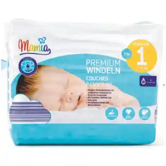 Hofer Mamia Windeln Newborn Größe 1 HOFER 28 Stück 1 Packung Angebot