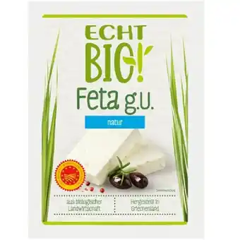 PENNY Echt Bio Feta od. Griechischer Schafmischkäse Kräuter Penny 1 Packung Angebot