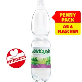 PENNY Waldquelle Mineralwasser div. Sorten Penny 1.50 Liter 1 Flasche Angebot