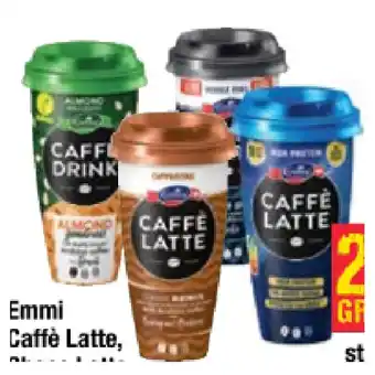 Maximarkt Emmi Caffe Latte, Choco Latte oder Caffe Drink versch. Sorten Maximarkt 230 Milliliter 1 Becher Angebot