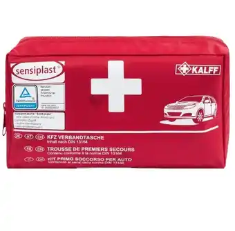 Lidl sensiplast Kfz-Verbandtasche Lidl 44 Stück 1 Packung Angebot