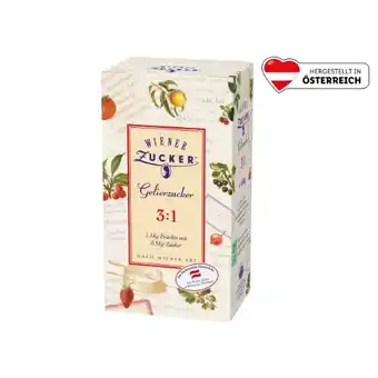 Lidl Wiener Zucker Gelierzucker 3:1 Lidl 500 Gramm 1 Packung Angebot