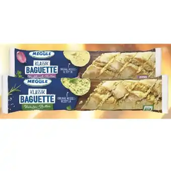 T&G Meggle Knoblauchbutter oder Kräuterbutter Baguette T&G 160 Gramm 1 Packung Angebot