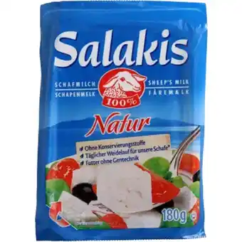 MPreis Salakis Schafkäse Natur MPREIS 180 Gramm 1 Packung Angebot
