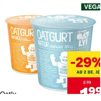MPreis Oatly Oatgurt verschiedene Sorten MPREIS 350 Gramm 1 Becher Angebot