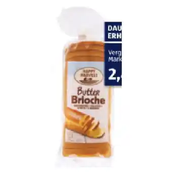 Hofer HAPPY HARVEST Butter Brioche HOFER 500 Gramm 1 Packung Angebot