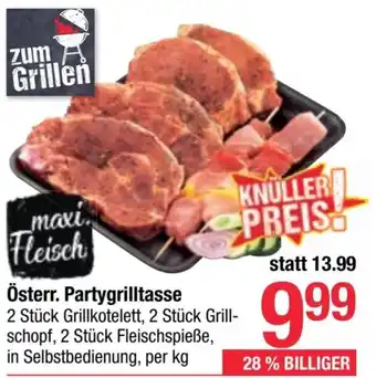 Maximarkt Österr. Partygrilltasse Angebot