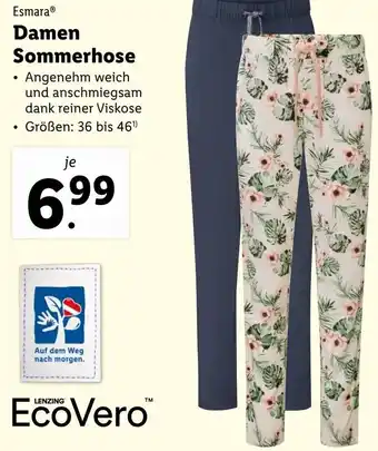 Lidl Esmara Damen Sommerhose 36 Bis 46 Angebot