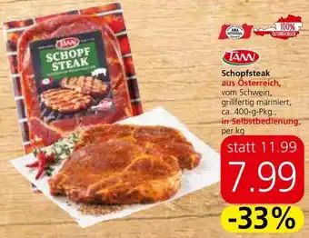 Spar Schopfsteak Angebot