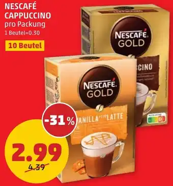 PENNY NESCAFÉ CAPPUCCINO Angebot