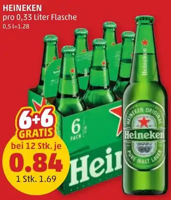 PENNY HEINEKEN pro 0,33 Liter Flasche Angebot