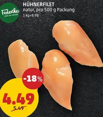 PENNY HÜHNERFILET 500g Angebot