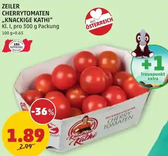 PENNY ZEILER CHERRYTOMATEN KNACKIGE KATHI 300 g Angebot