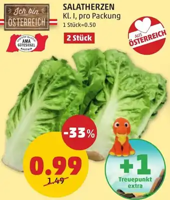 PENNY SALATHERZEN Angebot