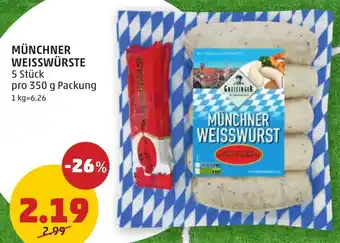 PENNY MÜNCHNER WEISSWÜRSTE Angebot