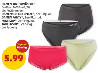 PENNY DAMEN-UNTERWÄSCHE Angebot