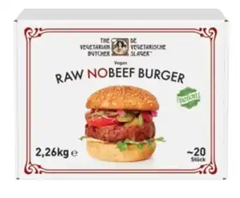 Transgourmet Raw NoBeef Burger Angebot