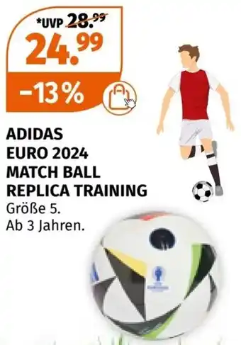 Müller ADIDAS EURO 2024 MATCH BALL REPLICA TRAINING Größe 5 Angebot