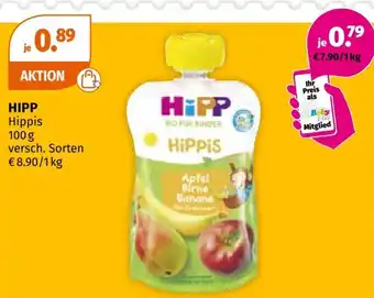 Müller HIPP Hippis 100g Angebot
