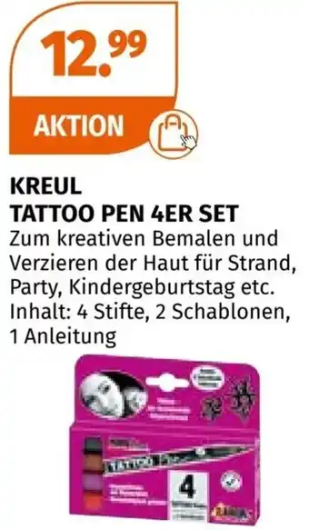 Müller KREUL TATTOO PEN 4ER SET Angebot