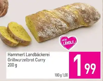 Sutterlüty Hammerl Landbäckerei Grillwurzelbrot Curry 200g Angebot