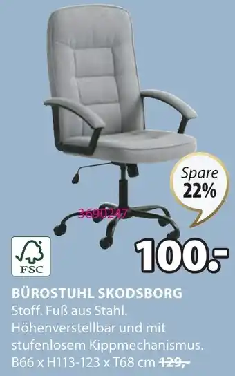JYSK BÜROSTUHL SKODSBORG Angebot