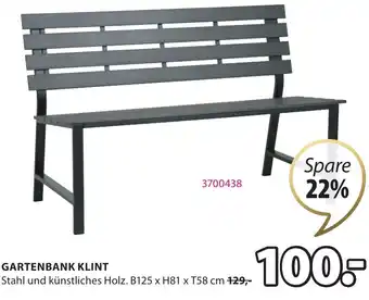 JYSK GARTENBANK KLINT Angebot