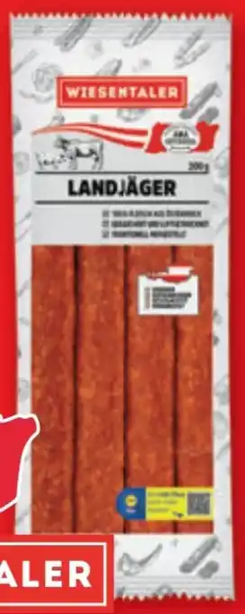 Lidl Landjäger Salami Angebot