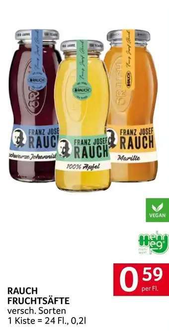 Transgourmet RAUCH FRUCHTSÄFTE 0.2L Angebot