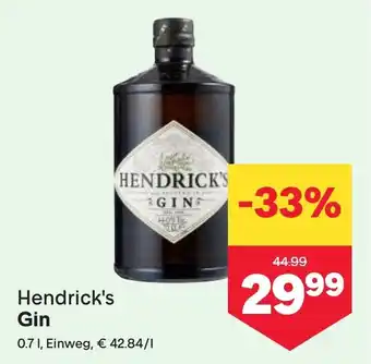 MPreis Hendrick's Gin 0.7L Angebot