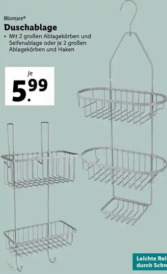 Lidl Miomare Duschablage Angebot