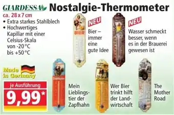 Norma GIARDESSA Nostalgie-Thermometer Angebot