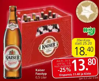 Strasser Markt Kaiser Fasstyp 0,5 Liter Angebot