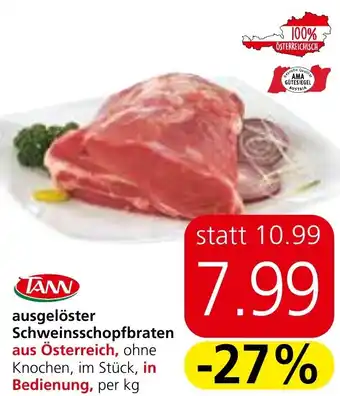 ausgelöster Schweinsschopfbraten per kg