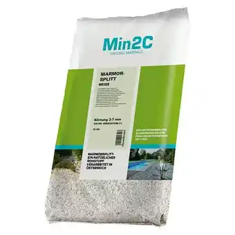 Bauhaus Min2C Bruchsteine (Körnung: 3 mm - 7 mm, Weiß, 25 kg) Angebot