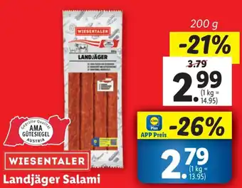 Lidl Landjäger Salami 200g Angebot