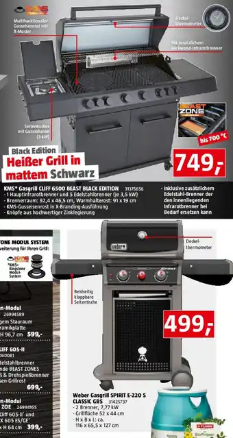 Bauhaus Gasgrill Cliff 6500 Beast Angebot