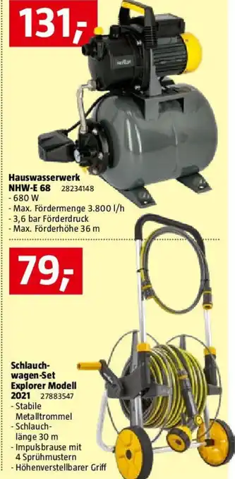 Bauhaus Neptun Schlauchwagen-Set Explorer Modell 2021 Angebot