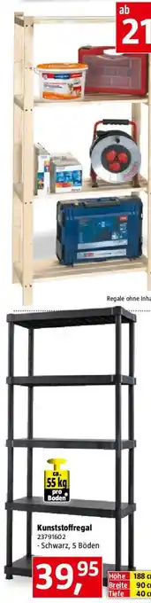 Bauhaus Regalux Kunststoffregal Angebot
