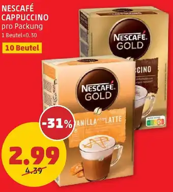 PENNY NESCAFÉ CAPPUCCINO Angebot