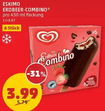 PENNY ESKIMO ERDBEER-COMBINO 450ml Angebot