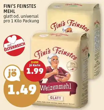 PENNY FINI'S FEINSTES MEHL Angebot